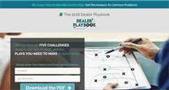 Desktop Screenshot of dealerplaybook.com