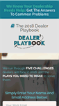 Mobile Screenshot of dealerplaybook.com